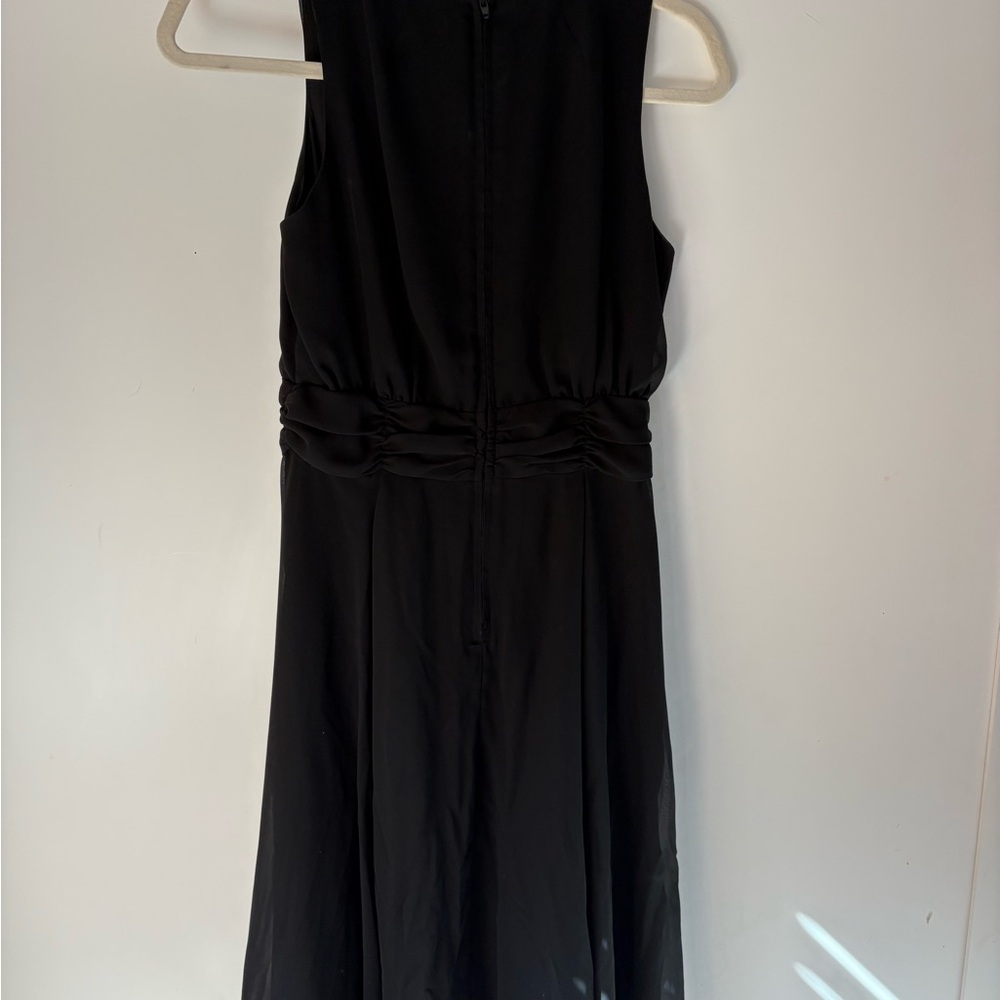 New York & Company Black Backless Dress